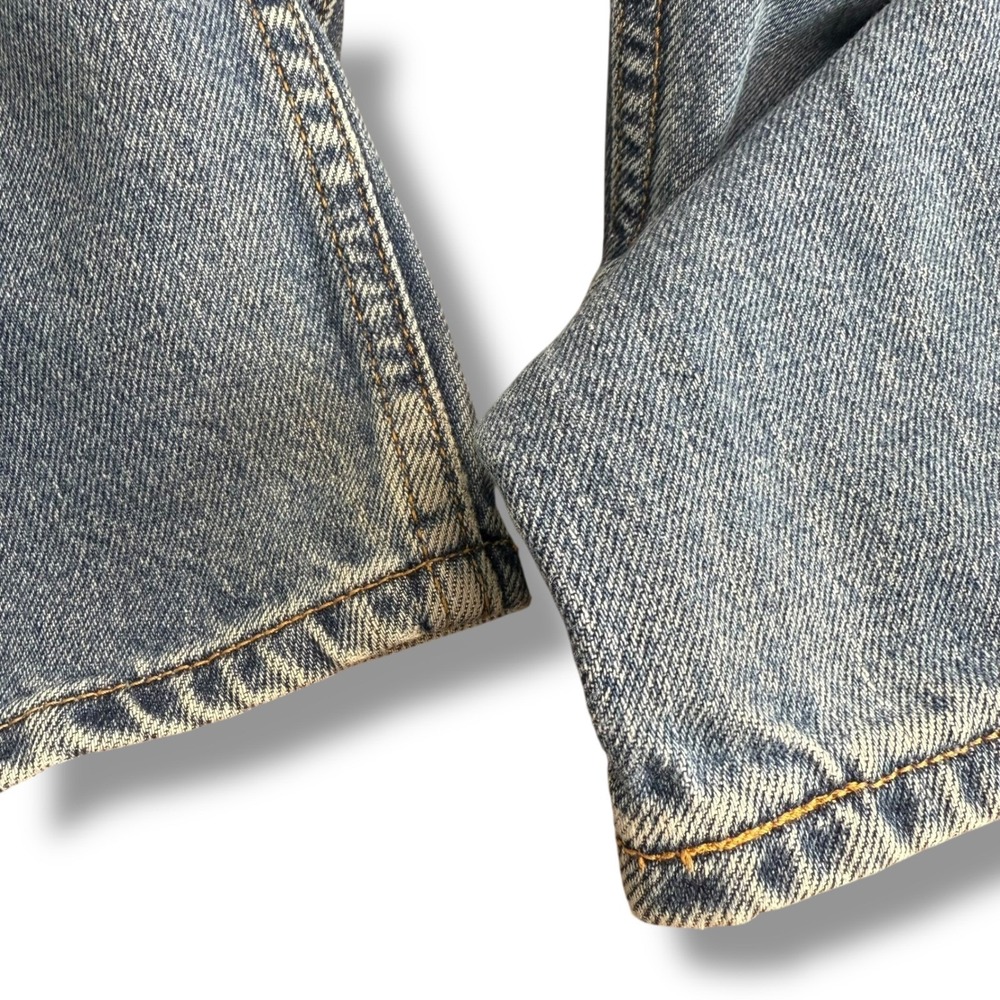 Levi's 550 Relaxed Fit Jeans Men's W38 L32 (38x31) Light Wash Denim Distressed - Picture 3 of 14